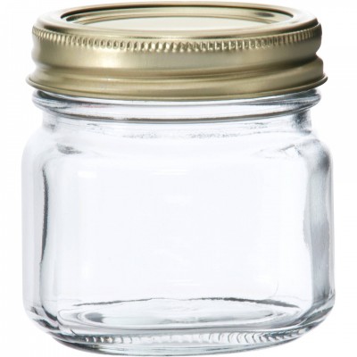 16oz Glass Mason Jar Canning w/ Lid